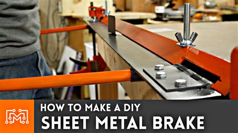 homemade sheet metal bending brake|manual sheet metal brake.